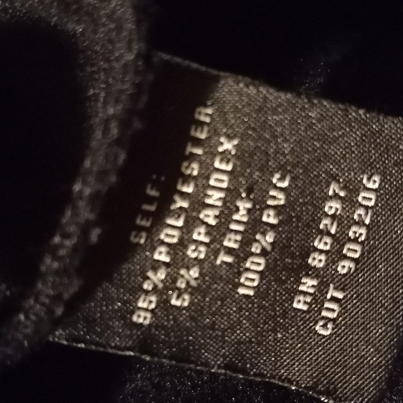 BCBG Hoodie +Black, Silver Bling & logo, ZipUp, B medallion, leather Looking,XL - Picture 11 of 11